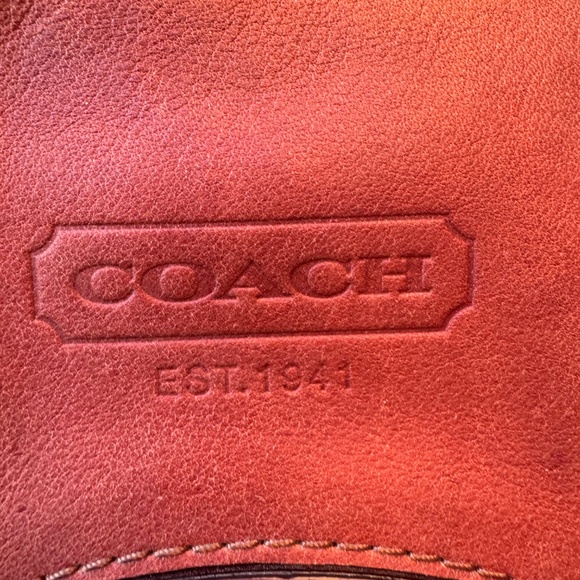 Coach 65th Anniversary Legacy Leather Whiskey Hippie Crossbody Bag 10325 - Picture 3 of 16